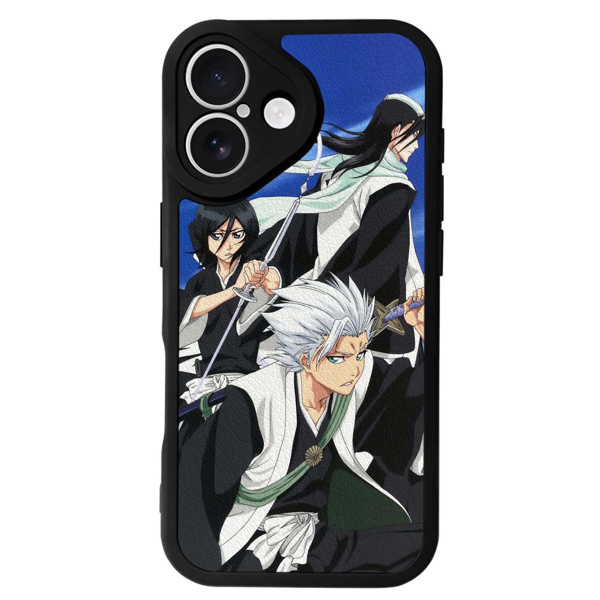 （画像用） ブリーチ BLEACH 【iPhone 16シリーズ対応】シリコンスマホケース（レザー調） 材質：シリコン